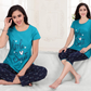 Blue Color Nightwear Set in Flagstaff