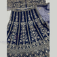 Butterfly Net With Embroidery And Sequins Work Lehenga In USA