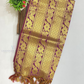 Stunning Purple Color Art Silk Shawl With Golden Zari Work (Ponnadai) For Guest Near Me