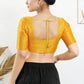 Attractive Yellow Color Art Silk Blouse In Sedona