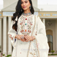 White Color Heavy Cotton With Embroidery And Sequins Work Salwar Suits Near Me