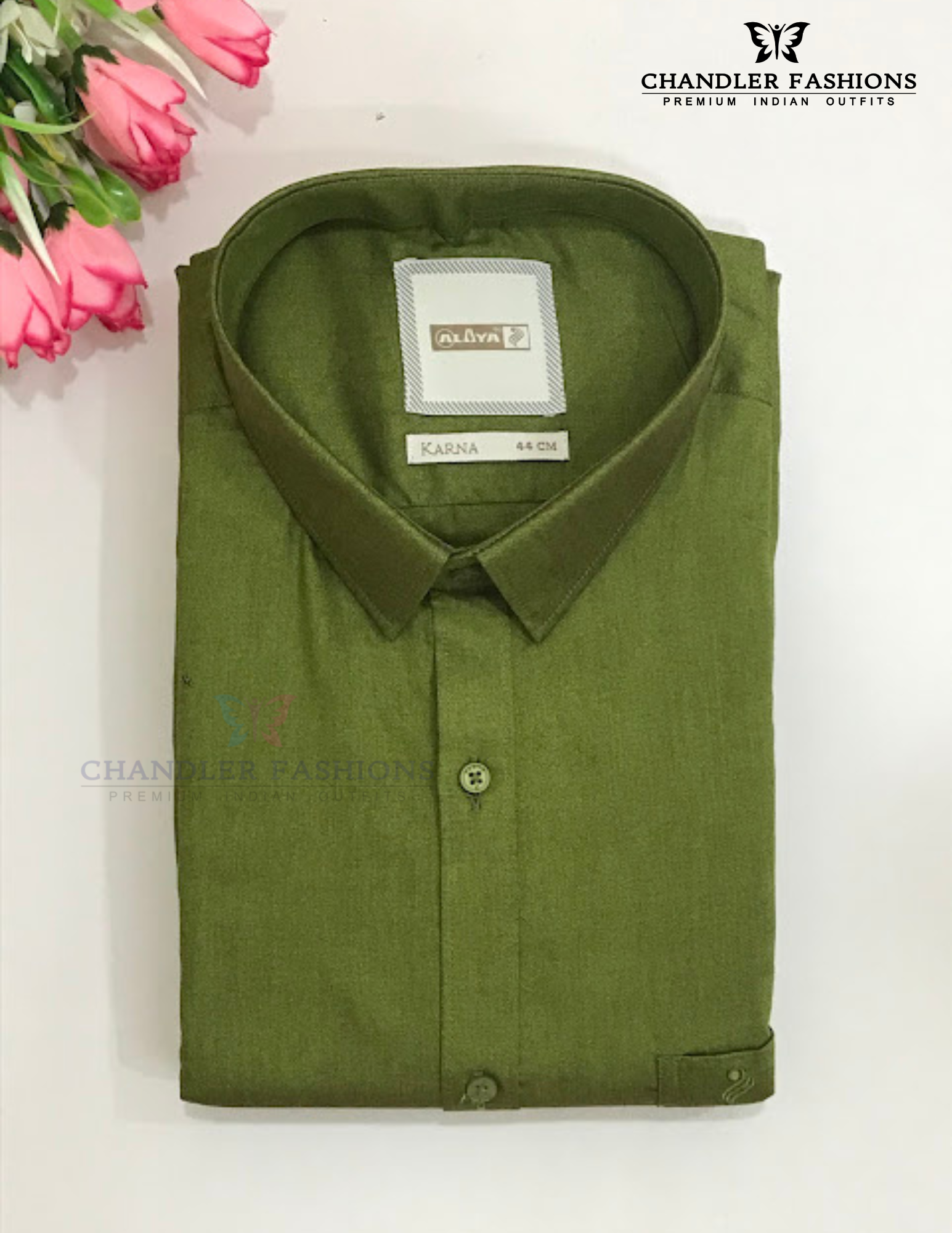 Graceful Green Colored Shirt And Dhoti Set In USA