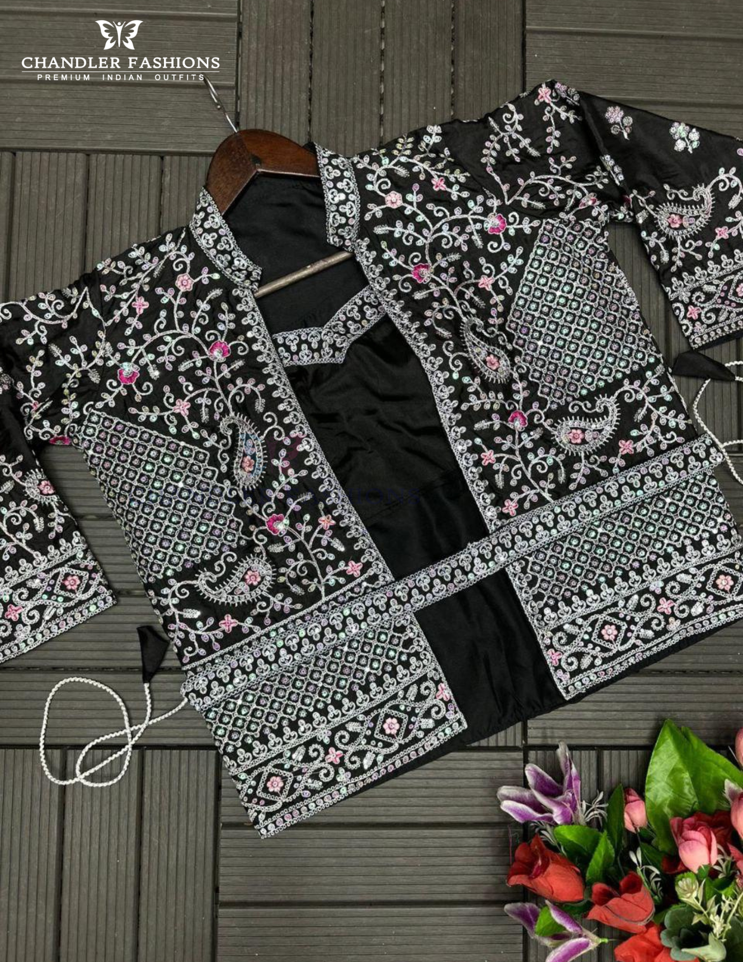 Black Color Ready To Wear Saree In Phoenix