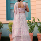 Pink Color Net With Sequins And Zarkan Work Lehenga Choli Near Me