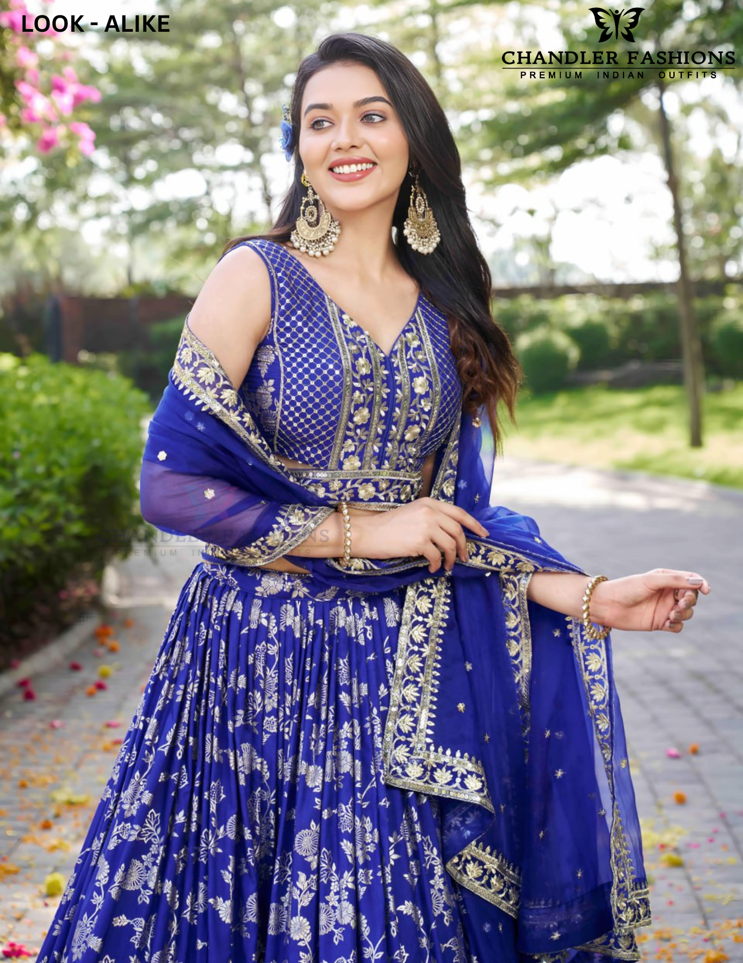 Blue Color Lehenga Choli In Chandler