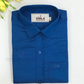 Gorgeous Blue Color Cotton Shirt With Tissue Zari Work Dhoti Set In USA