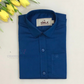 Alluring Blue Color Cotton Shirt With Tissue Zari Work Dhoti Set In USA