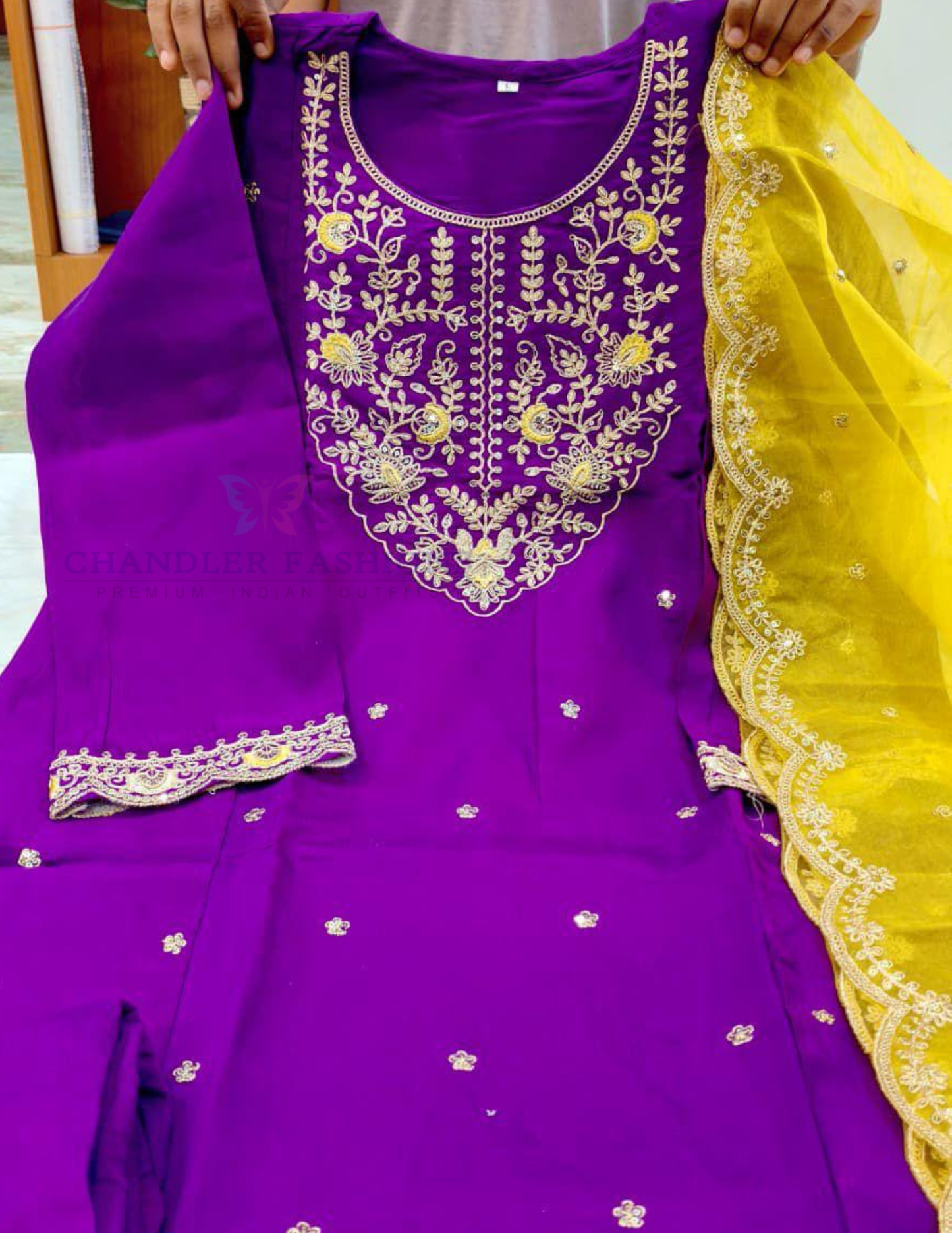 Purple Color Roman Silk Salwar Suits In Arizona