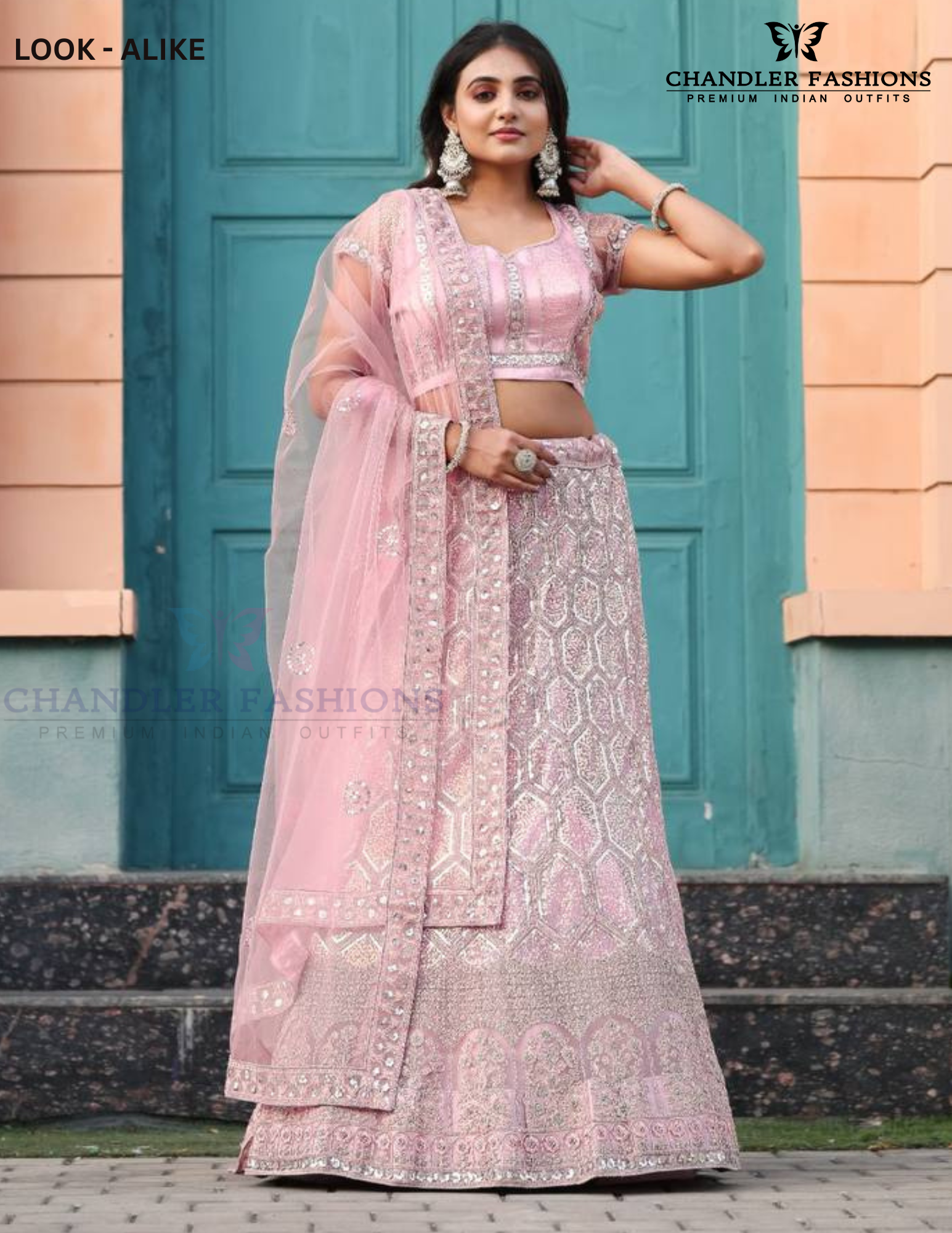 Pink Color Lehenga Choli For Women In Prescott