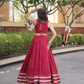 Maroon Color Rayon With Gamthi And Mirror Work Chaniya Choli In USA