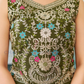 Georgette Sequins And Thread Embroidery Work Palazzo Suits In Mesa