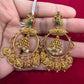 Beautiful Multicolored Gold Plated Earrings For Women