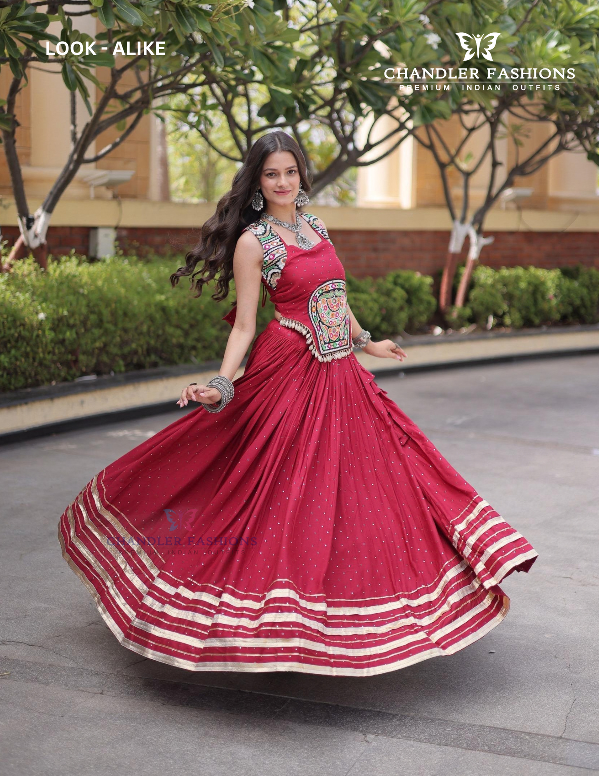 Maroon Color Rayon With Gamthi And Mirror Work Chaniya Choli For Women Near Me