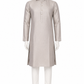 Beautiful Purple Color Cotton With Self Design Kurta Suits For Men