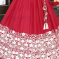Dark Pink Color Embroidery Work Choli Set With Dupatta In USA