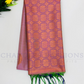 Fanciable Lavender Color Soft Silk With Flower Design And Gloden Zari Work Saree For Women