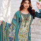 Teal Blue Color Cotton Blend With Printed Work Salwar Suits Near Me