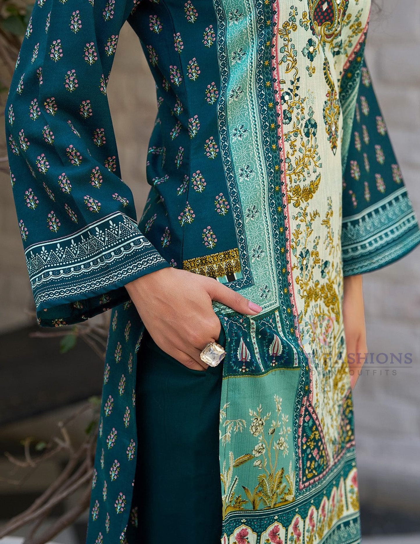 Cotton Blend Salwar Suits In Tempe