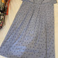 Comfy Grey And Blue Design Nighty With Boat Neck In USA