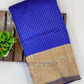 Blue Color Art Silk Saree With Sandal Color Border In USA