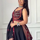 Stunning Black Color Rayon Chaniya Choli With Printed Work Near Me