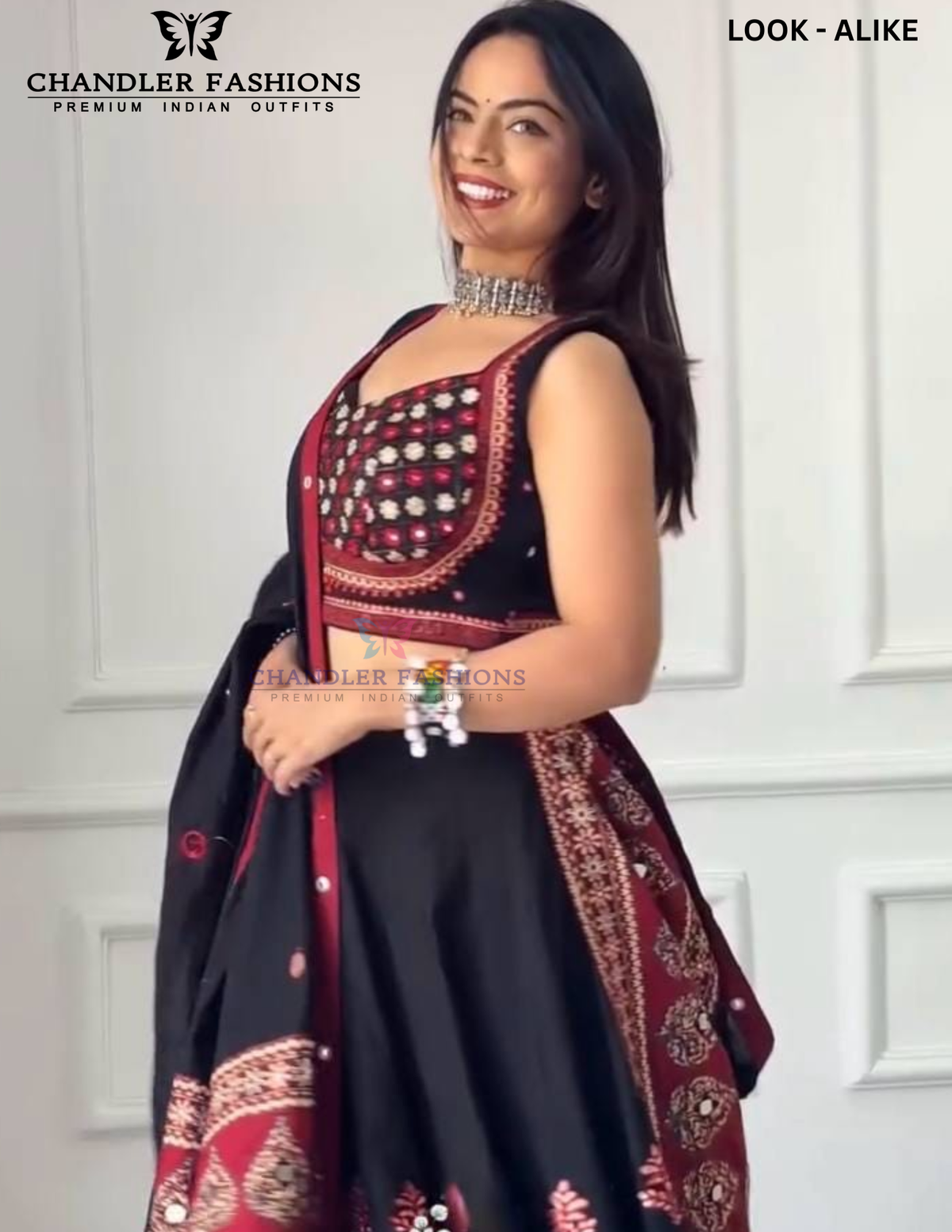 Stunning Black Color Rayon Chaniya Choli With Printed Work Near Me
