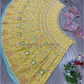 Yellow Color Kasturi Silk With Embroidery And Sequins Work Lehenga In USA
