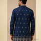 Amazing Blue Color Cotton Short Kurta 