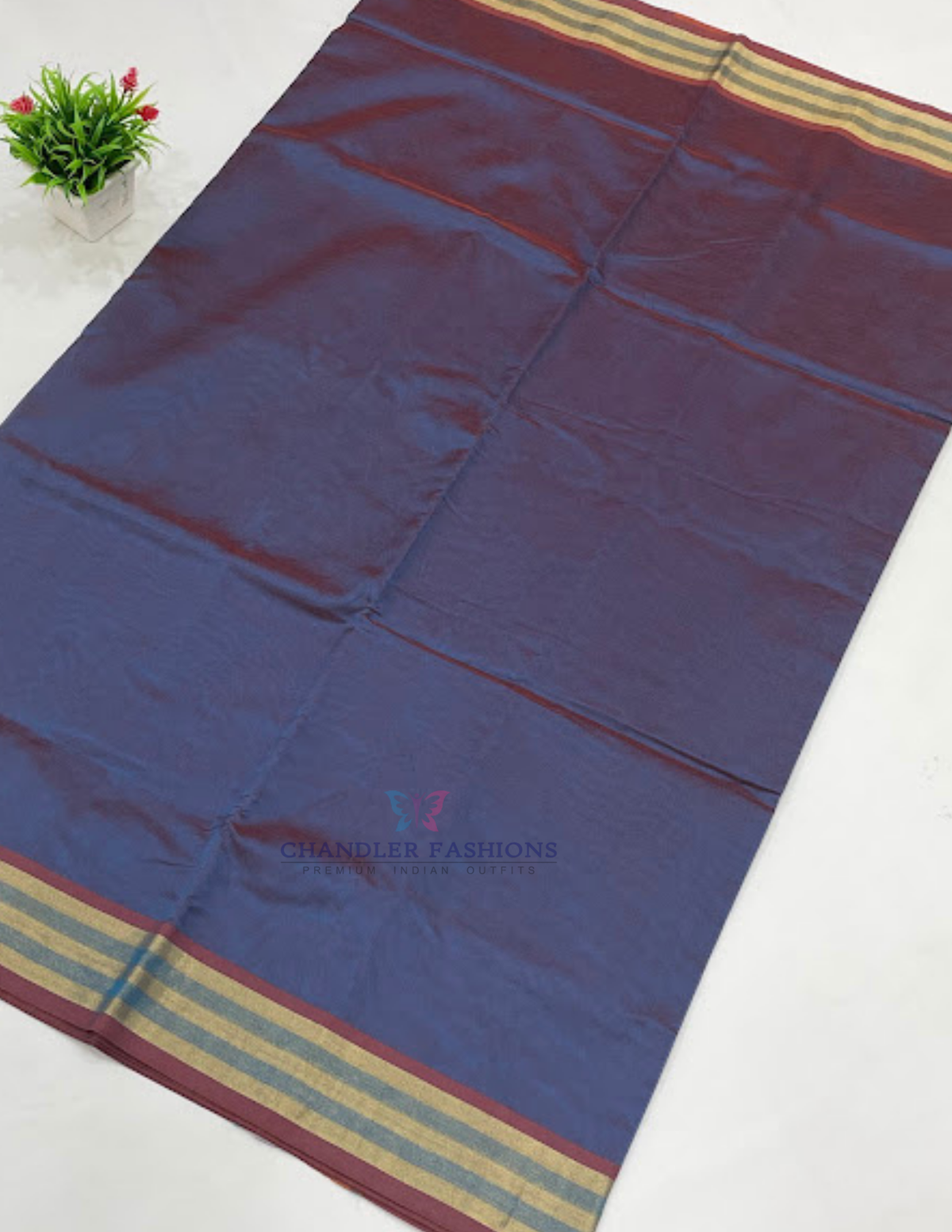Silk Cotton Saree With Zari Work For Women In USA