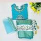 Sky Blue Color Soft Silk Choli Sets Embroidery With Stone Work For Girls Near Me