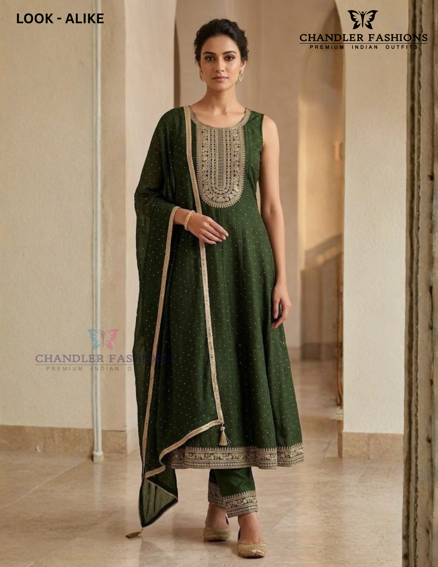 Alluring Green Color Rayon With Embroidery Work Salwar Suits For Women