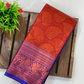 Gorgeous Red Color Soft Silk Saree With Designer Double Zari Work In Mesa
