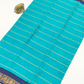 Green Color Cotton Saree With Zari Work In USA
