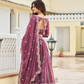 Attractive Pink Color Designer Faux Georgette Sequins Work Lehenga With Dupatta In USA