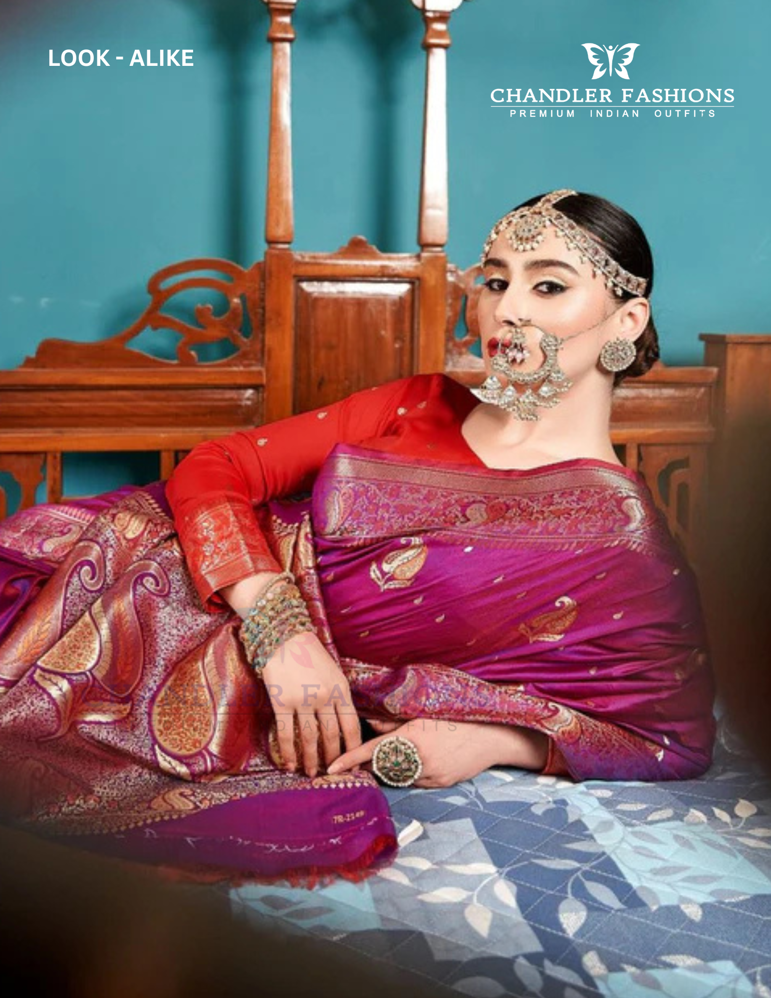 Purple Color Copper Weaving Soft Silk Saree In USA