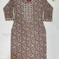 Charming Purple Color Rayon With Embroidery And Sequins Work Kurti For Girls