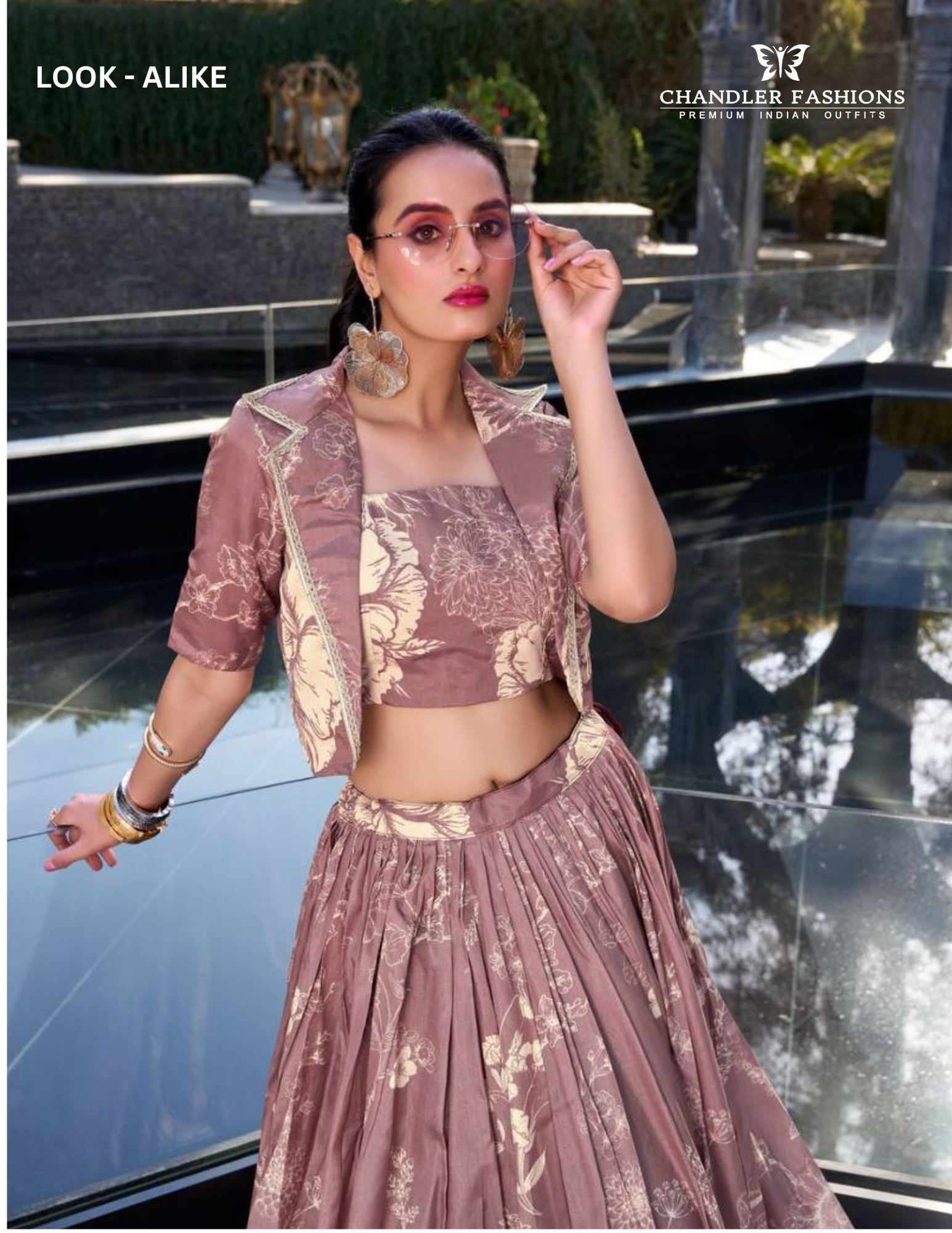 Light Pink Color Tussar Silk Lehenga Choli  For Women In USA