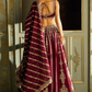 Maroon Colored Sequins With Zari Work Lehenga Choli Near Me