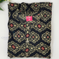 Elegant Black Color Self Design Kurti Near Me

