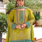 Chinon Viscous Sharara With Embroidered Work For Women in Chandler