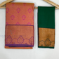 Attractive Pink Color Pure Kanchi Silk Gold Zari Work Saree For Women In USA