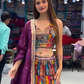 Heavy Faux Georgette Embroidery Work Lehenga Choli in Chandler