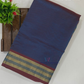 Blue Color Silk Cotton Saree With Zari Work For Women Near Me