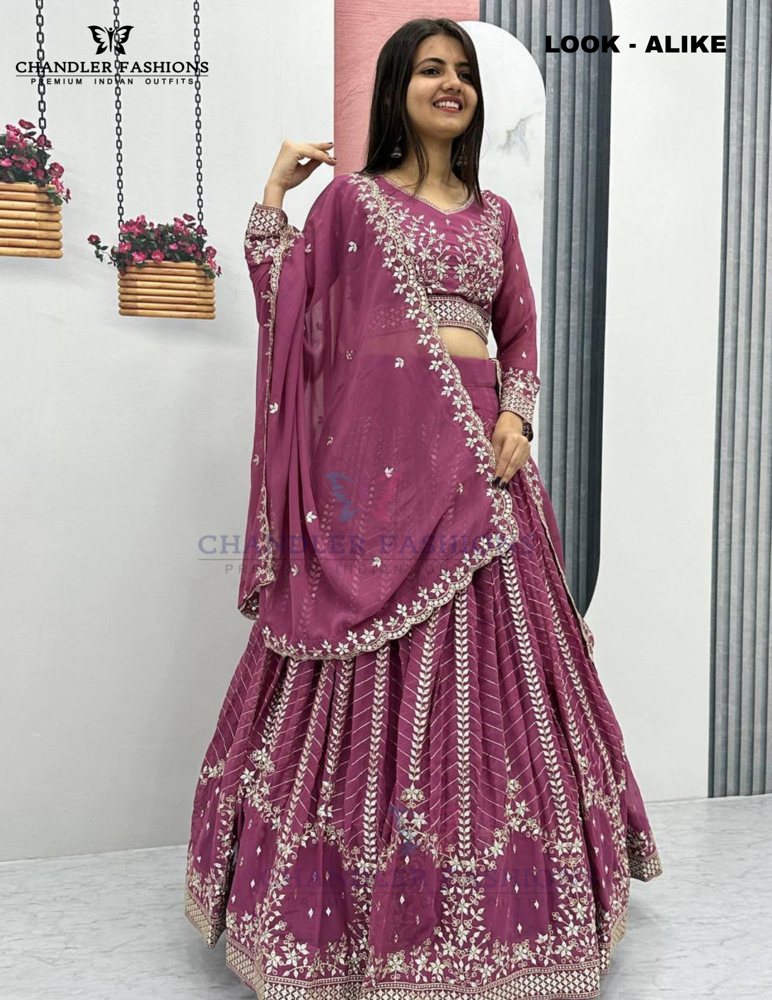 Light Purple Color Embroidery And Sequins Work Lehenga Choli In Suncity