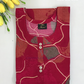 Pink Color With Printed Work Cotton Kurti Near Me