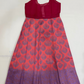 Pink Color Silk Langa Sets With Stone Work In Teme