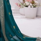 Mehendi Green Embroidery And Sequins Work Kurti Suit In Tempe