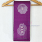 Exquisite Purple Color Art Silk Saree With Silver Zari Work Near Me