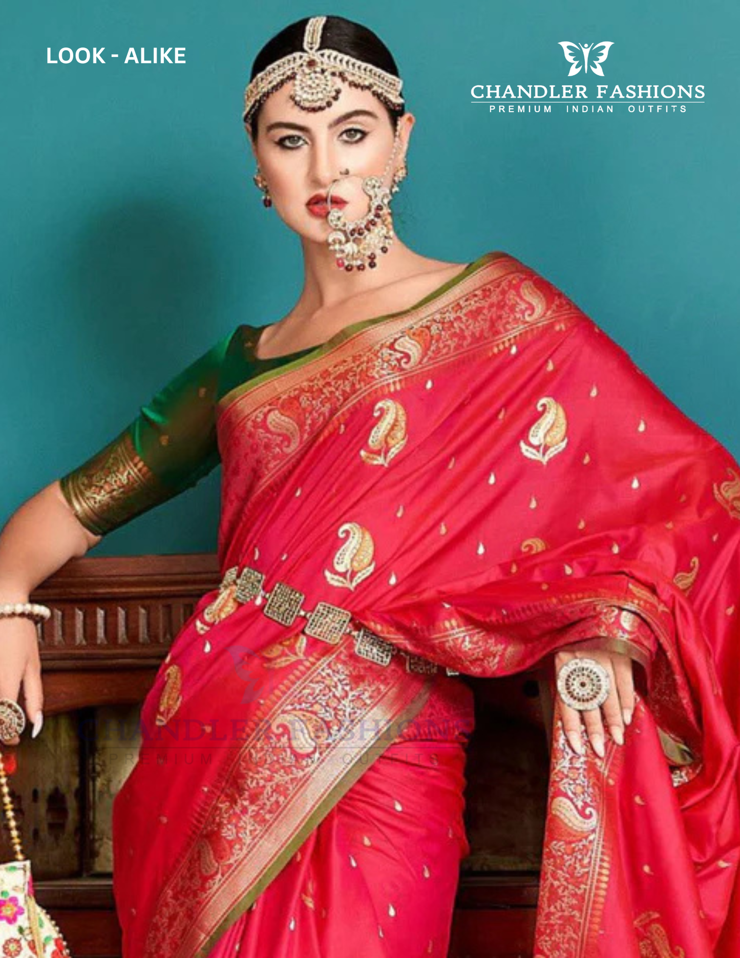 Pink Color Soft Soft Silk Copper Weaving Saree In USA