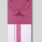 Beautiful Pink Color Half Sleeve Cotton Dhoti Set For Mens